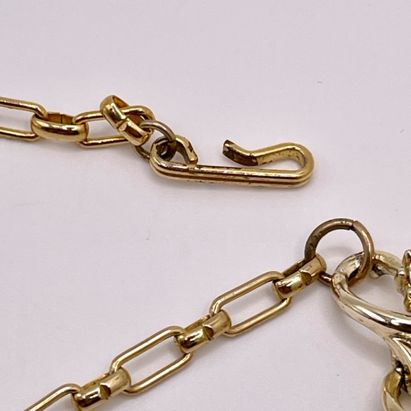 Vintage AB Rhinestone Demi Paure Necklace Bracelet Set - Picture 8 of 13